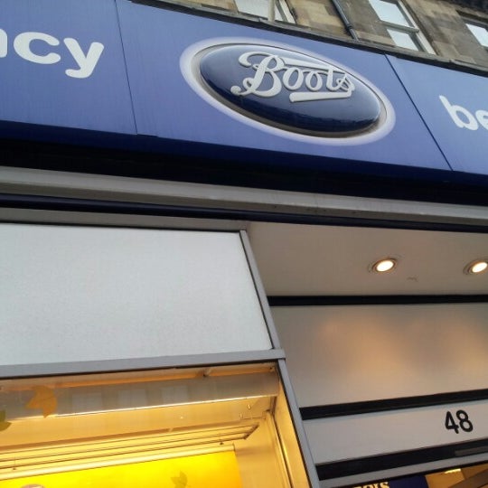 Boots Pharmacy in Edinburgh