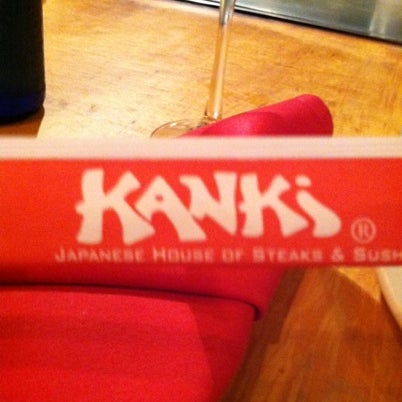 Photo taken at Kanki Japanese House of Steaks &amp; Sushi by Clyde J. on 7/17/2012