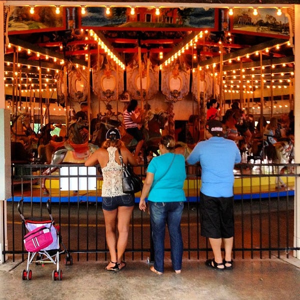 Photo taken at Forest Park Carousel by Christopher J. on 8/12/2012