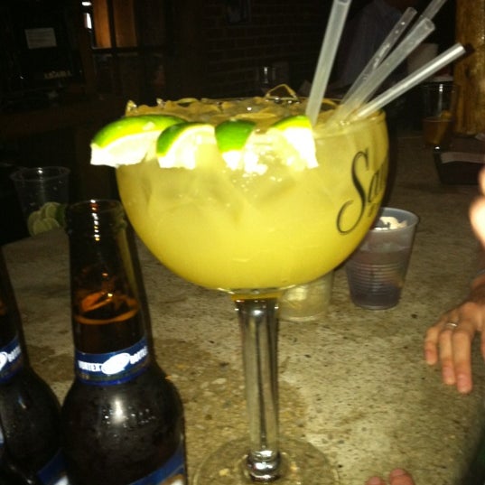 Photo taken at La Palapa Grill &amp; Cantina by Chrissy on 2/19/2012