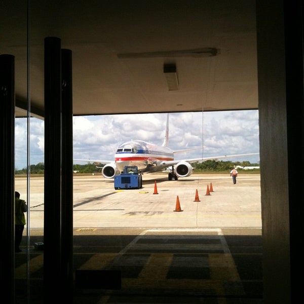 Photo taken at Philip S.W. Goldson International Airport (BZE) by George M. on 2/7/2012