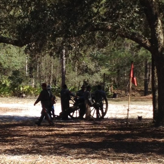 Battle of Natural Bridge reenactment 1 tip