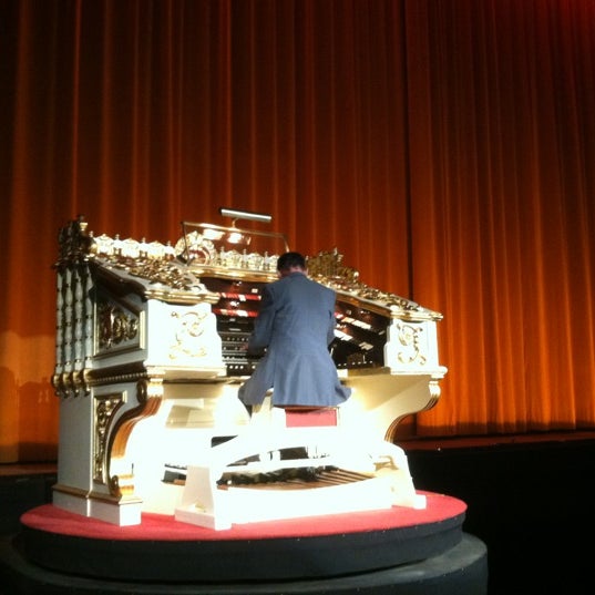 Photo taken at Landmark Loew&#39;s Jersey Theatre by Ken R. on 3/31/2012