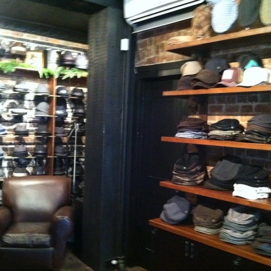 Photo taken at Goorin Bros. Hat Shop - West Village by Gus W. on 12/12/2011