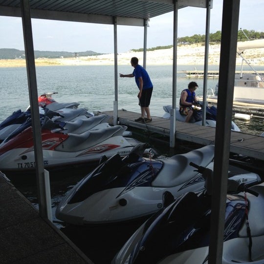Photo taken at Just For Fun Watercraft Rental by Johnny H. on 4/10/2012