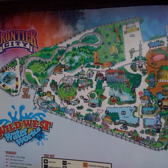 Снимок сделан в Frontier City Theme Park пользователем Danny C. 4/14/2012