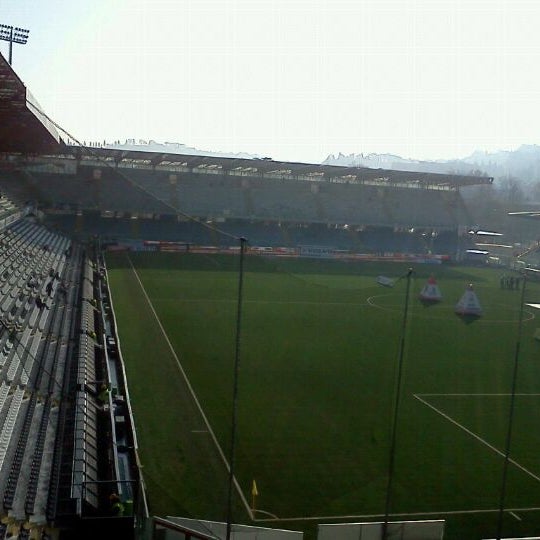 Photo taken at Orogel Stadium Dino Manuzzi by Mirco M. on 11/27/2011