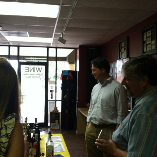 Photo taken at Vinously Speaking - An Eclectic Wine Shop &amp; Blog by Ariana B. on 5/5/2012