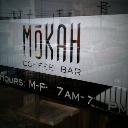 Photo taken at Mokah Coffee &amp; Tea by J. Damany D. on 2/15/2012