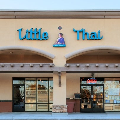 Photo taken at Little Thai Fine Dining by Patrick P. on 3/1/2012