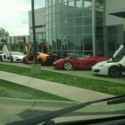 Photo taken at Lamborghini Chicago by Juan U on 8/8/2012