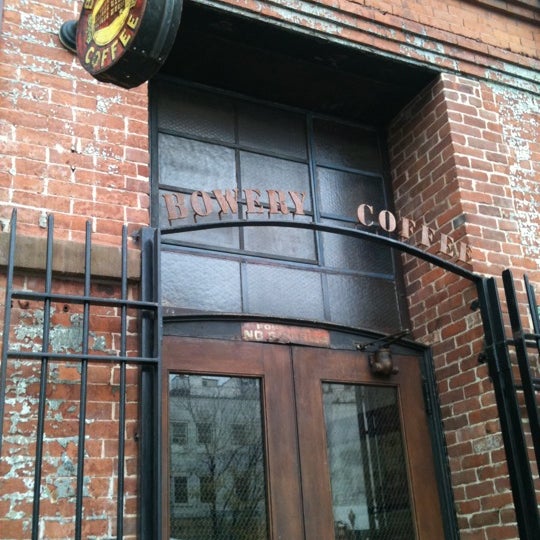 Photo taken at Bowery Coffee by Brittany W. on 11/13/2011