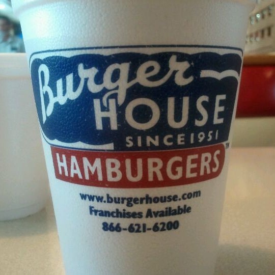 Photo taken at Burger House by Nancy B. on 3/31/2012