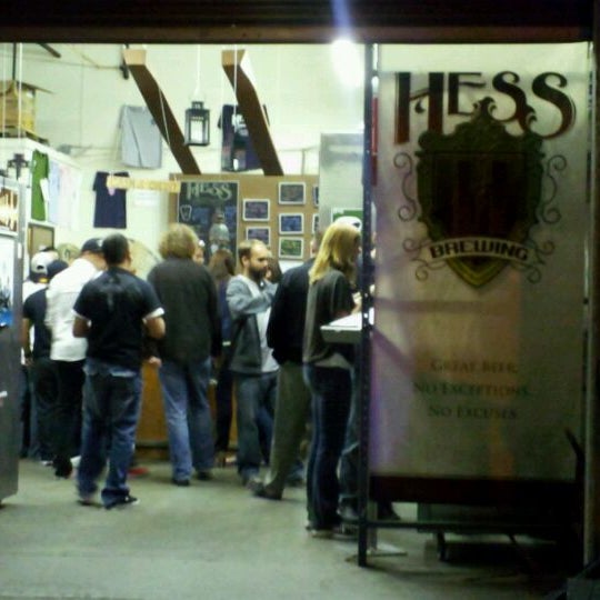 Photo taken at Mike Hess Brewing by Jessica M. on 11/12/2011