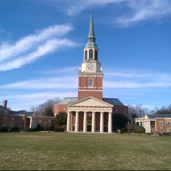 Photo taken at Wake Forest University by Marc R. on 12/26/2011