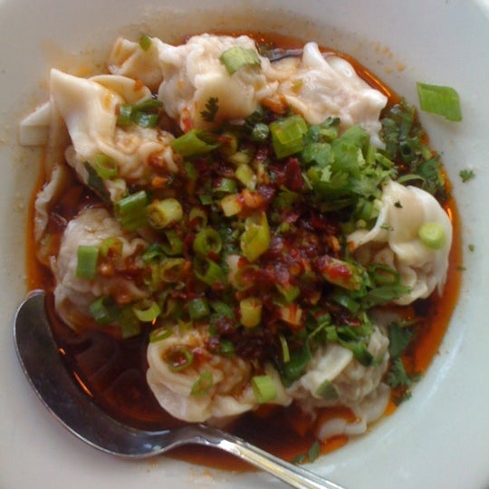 Photo taken at Blue Koi Noodles &amp; Dumplings by Layne on 7/21/2011