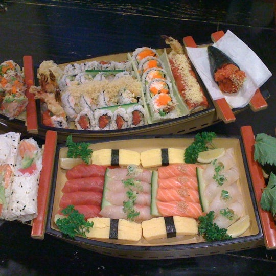 1/2 off sushi and rolls everyday! Quality foods and excellent service!