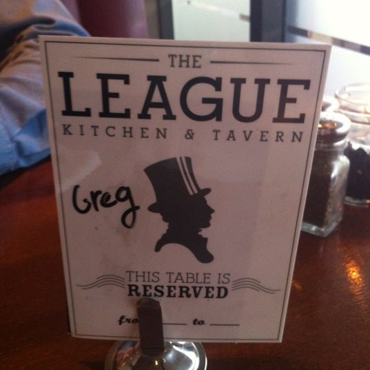 Photo taken at The League Kitchen &amp; Tavern by Lake Travis M. on 4/19/2012