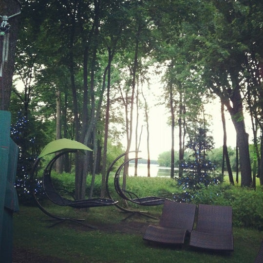 Photo taken at Spa Le Finlandais by Catherine M. on 6/28/2012
