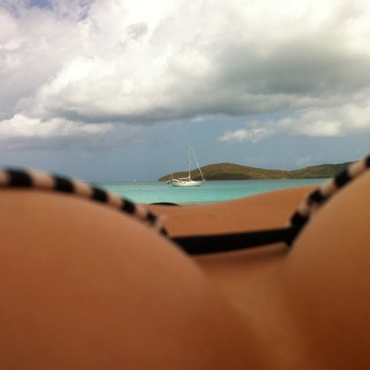 Photo taken at Hermitage Bay - Antigua by Stella S. on 3/25/2012