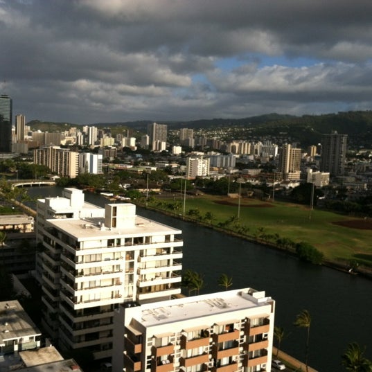 Photo taken at Royal Garden at Waikiki Hotel by Michael C. on 11/27/2011