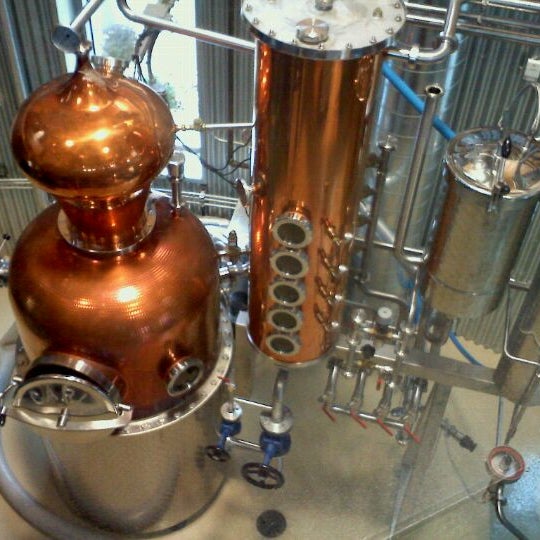 Photo taken at Door County Distillery by Carrie R. on 12/4/2011