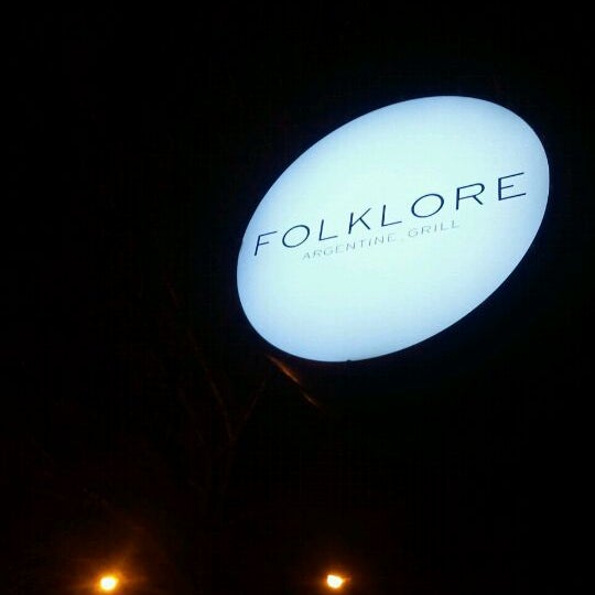 Photo taken at Folklore Argentine Grill by Kevin D. on 4/5/2011