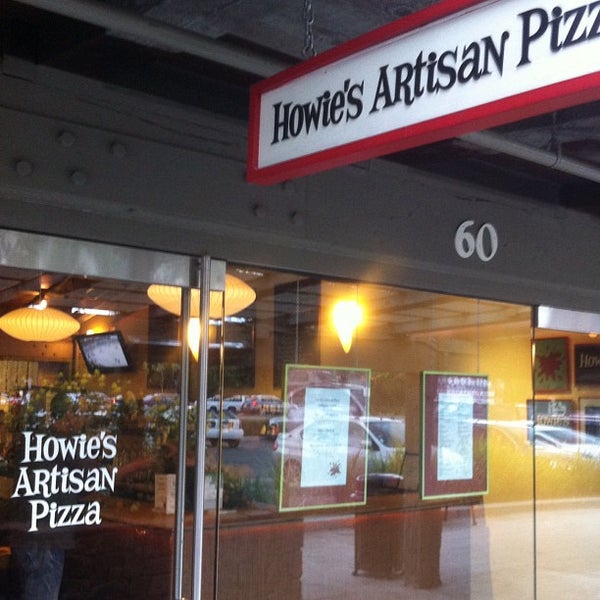 Photo taken at Howie&#39;s Artisan Pizza by Gilbert L. on 4/26/2012