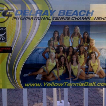 รูปภาพถ่ายที่ Delray Beach International Tennis Championships (ITC) โดย Marlena H. เมื่อ 3/4/2012