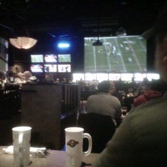 Photo taken at Ciccarelli&#39;s Sports Bar Theater by Gina G. on 10/1/2011