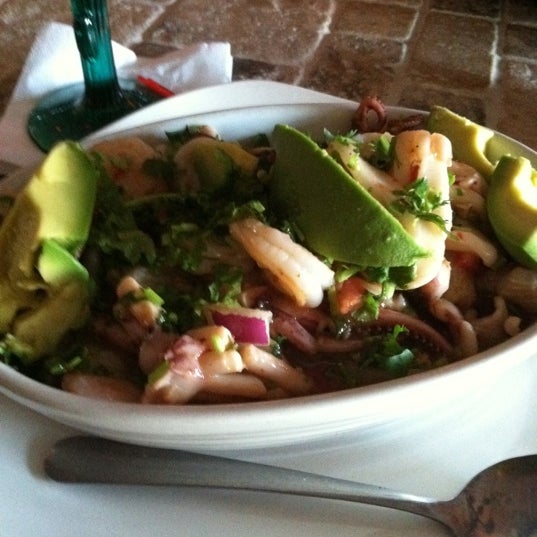 Try the mexican ceviche!!!!