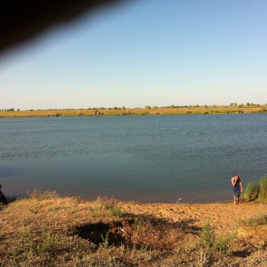 Голубое озеро в саратове