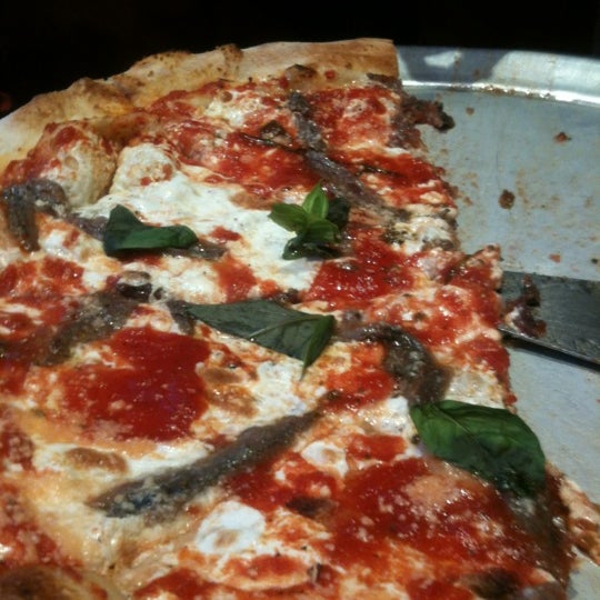 Photo taken at Patsy&#39;s Pizzeria by Blake R. on 12/3/2011
