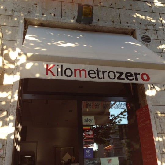 Photo taken at KilometroZero by Marialù C. on 8/1/2012