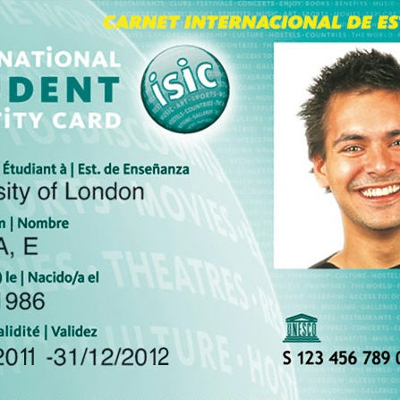 L'unico place dove poter richiedere la ISIC Card - isic.it - l'unica card riconosciuta dall'Unesco, che attesta il vostro status di studente nel mondo e vi offre moltissime agevolazioni all'estero.