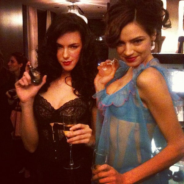 Photo taken at Agent Provocateur by Kristin B. on 1/25/2012