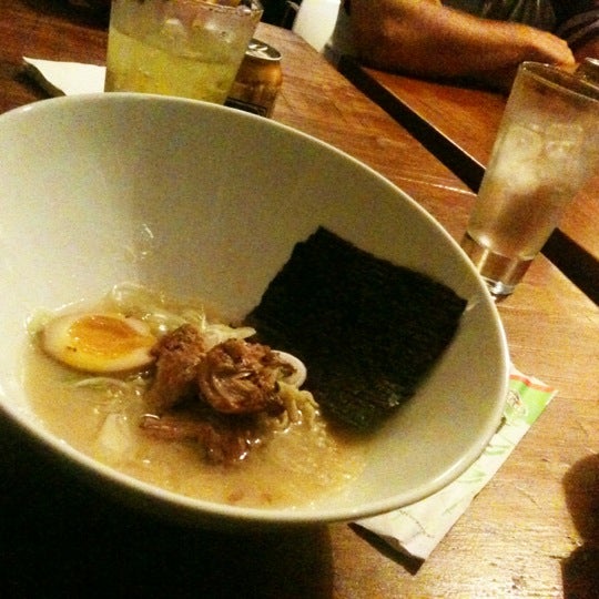 Friday night ramen (think homemade Japanese noodles, not 20-cent packs) from 10pm to close. Awesome, authentic.