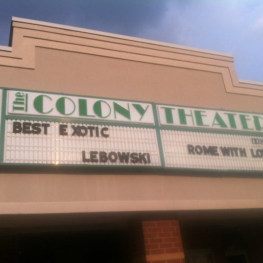 The Colony Theater (Now Closed) 5438 Six Forks Rd