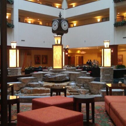 Photo taken at Renaissance Charlotte Suites Hotel by Jonathan A. on 2/14/2012
