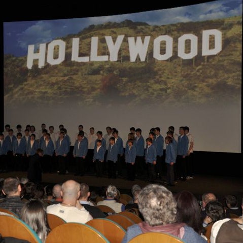 Photo taken at Bio Central by Czech Boys Choir on 3/10/2012