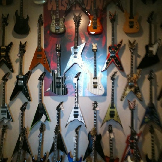 Photo taken at Esse Music Store by Luca P. on 5/17/2012