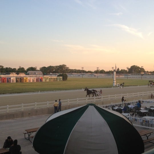 Photo taken at Maywood Park Racetrack by Meg☀️ on 6/8/2012