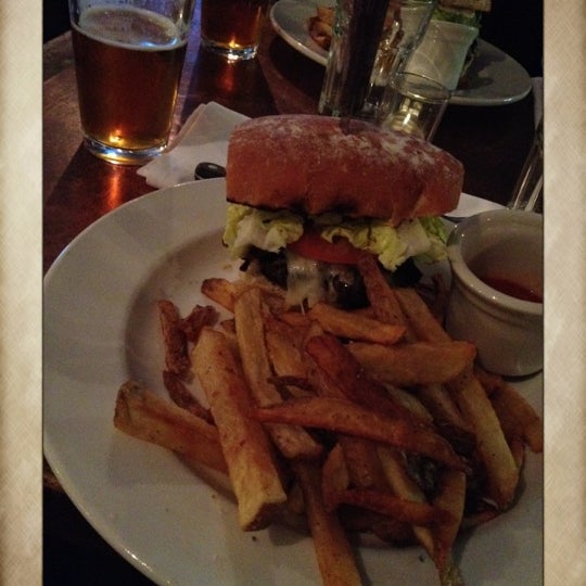 Photo taken at Smithfields Restaurant &amp; Bar by PupilsBabyBlue .. on 3/22/2012