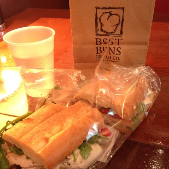 Photo taken at Best Buns Bread Company by Eloisa on 8/8/2012