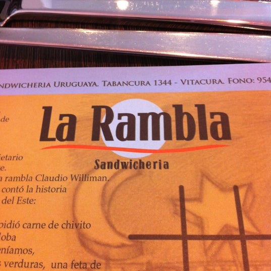 Photo taken at La Rambla by Andrea H. on 6/10/2012