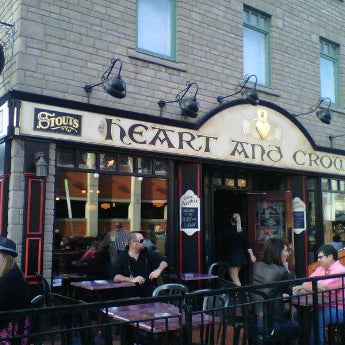 Photo taken at Heart &amp; Crown - ByWard Market by Ashley H. on 3/22/2012