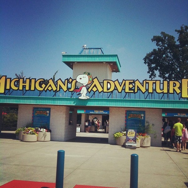 Photo taken at Michigan&#39;s Adventure by Kyle W. on 7/15/2012