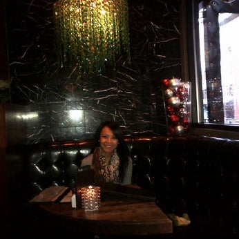 Photo taken at Hub Restaurant &amp; Lounge by Mark C. on 12/22/2011