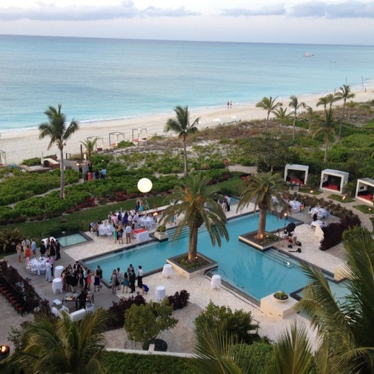 Photo taken at Grace Bay Club by Dave B on 4/21/2012