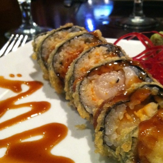 Photo taken at Tasty Thai &amp; Sushi by Betsy on 2/10/2012